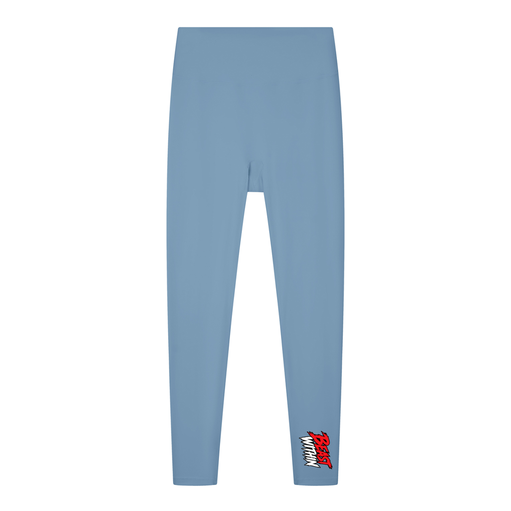 Women's Solid High Rise Leggings