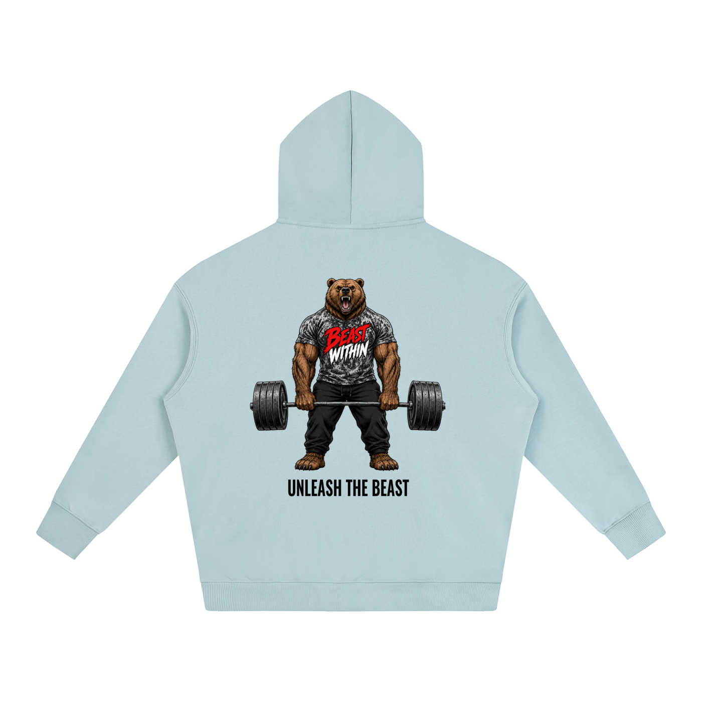 Oversize Fleeced Hoodie - Deadlift