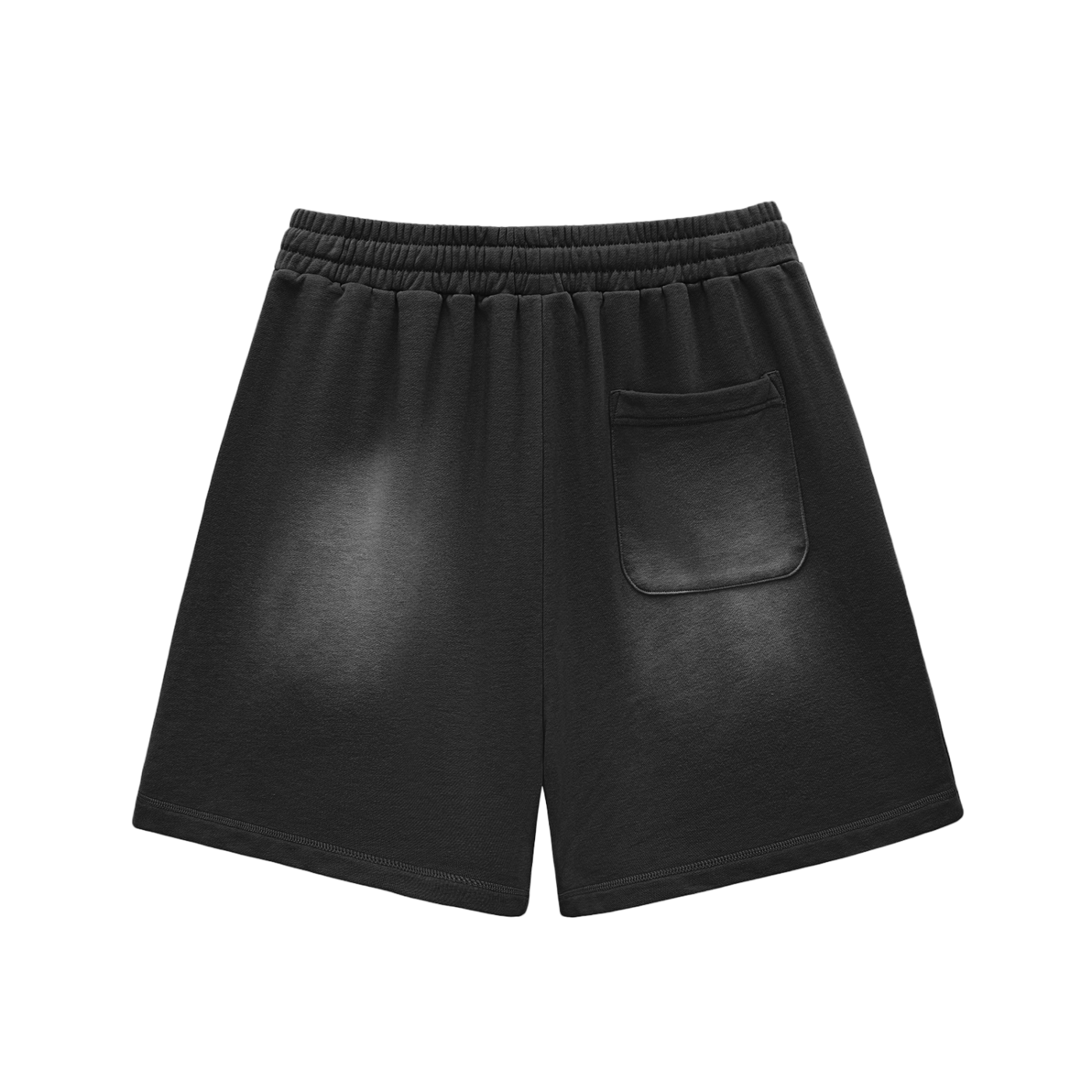 Branded Cotton Shorts - Raw Edge