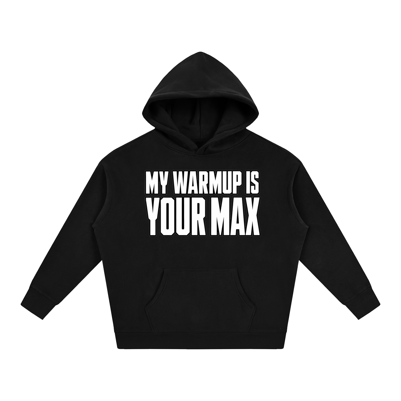 My Warmup Pump Cover Hoodie