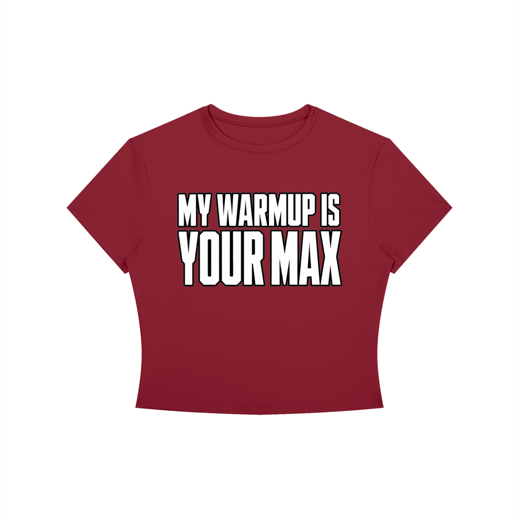Women's Warmup Cropped Tee