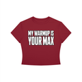 Women's Warmup Cropped Tee