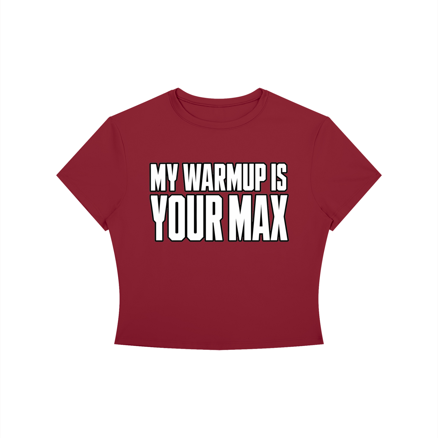 Women's Warmup Cropped Tee