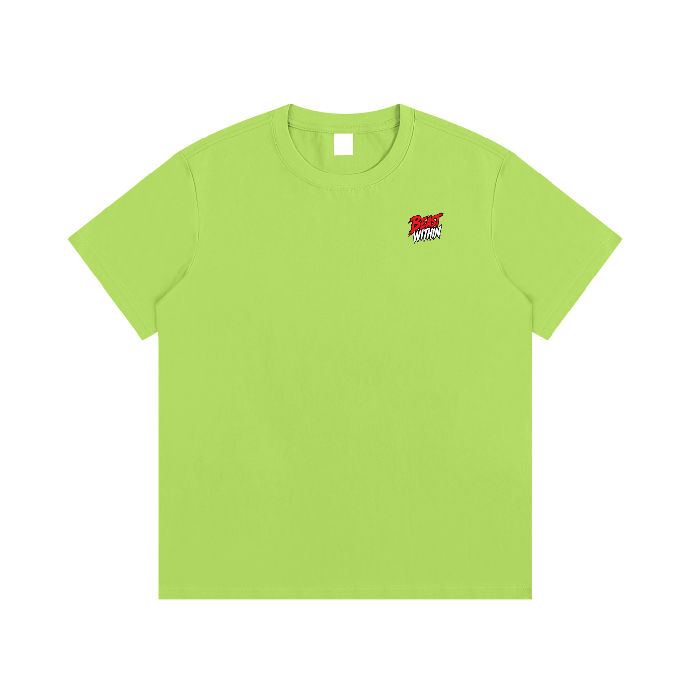 Solid Cotton T-Shirt - Chest Logo