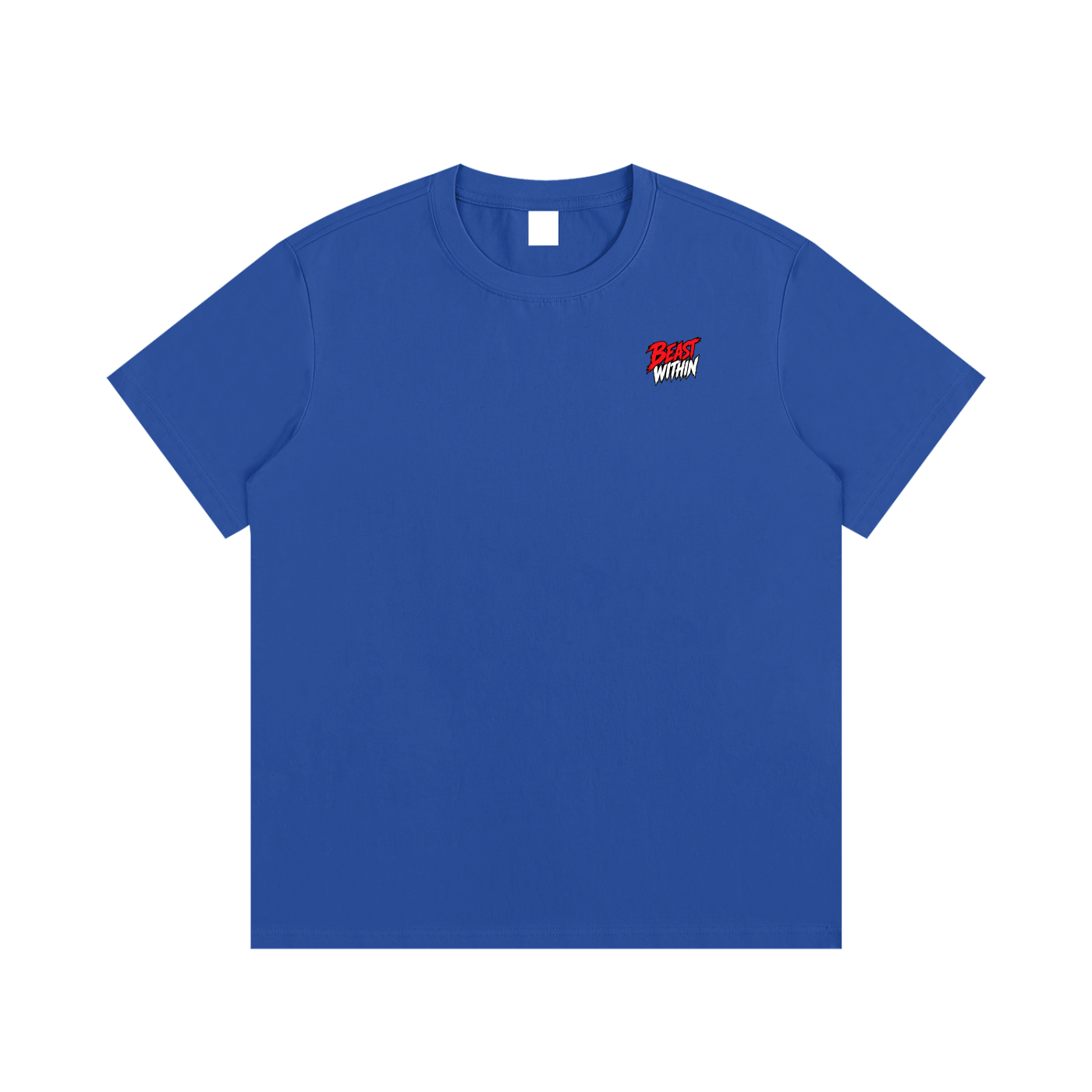 Solid Cotton T-Shirt - Chest Logo