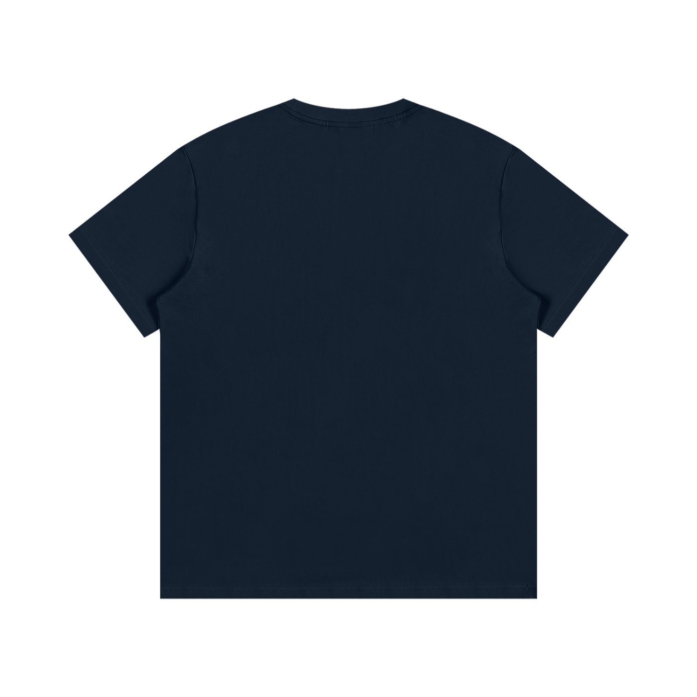 Solid Cotton T-Shirt - Chest Logo