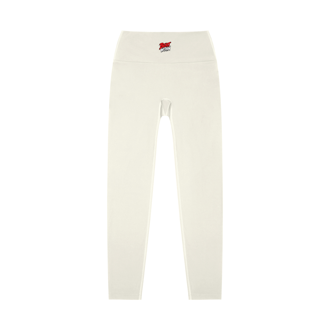 Branded High-Waisted Yoga Leggings