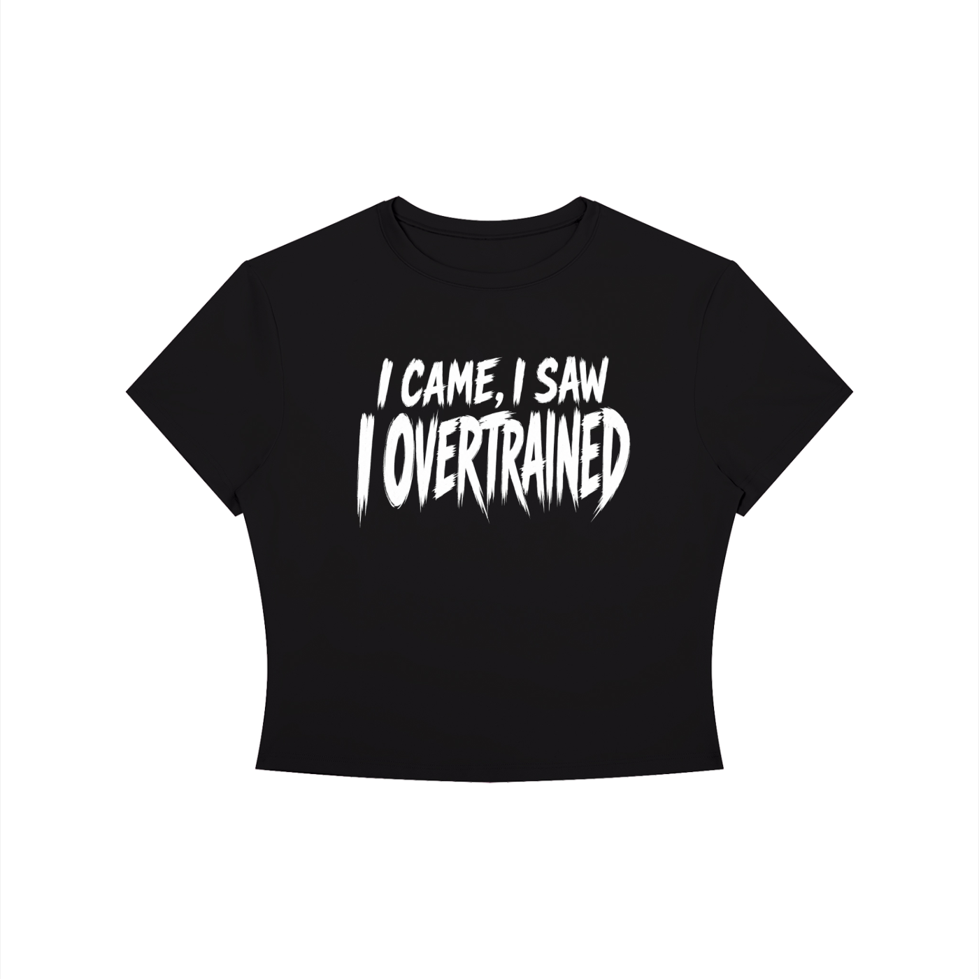 Women's Overtrain Cropped Tee