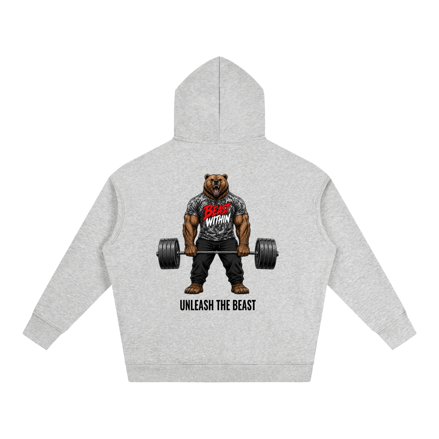 Oversize Fleeced Hoodie - Deadlift