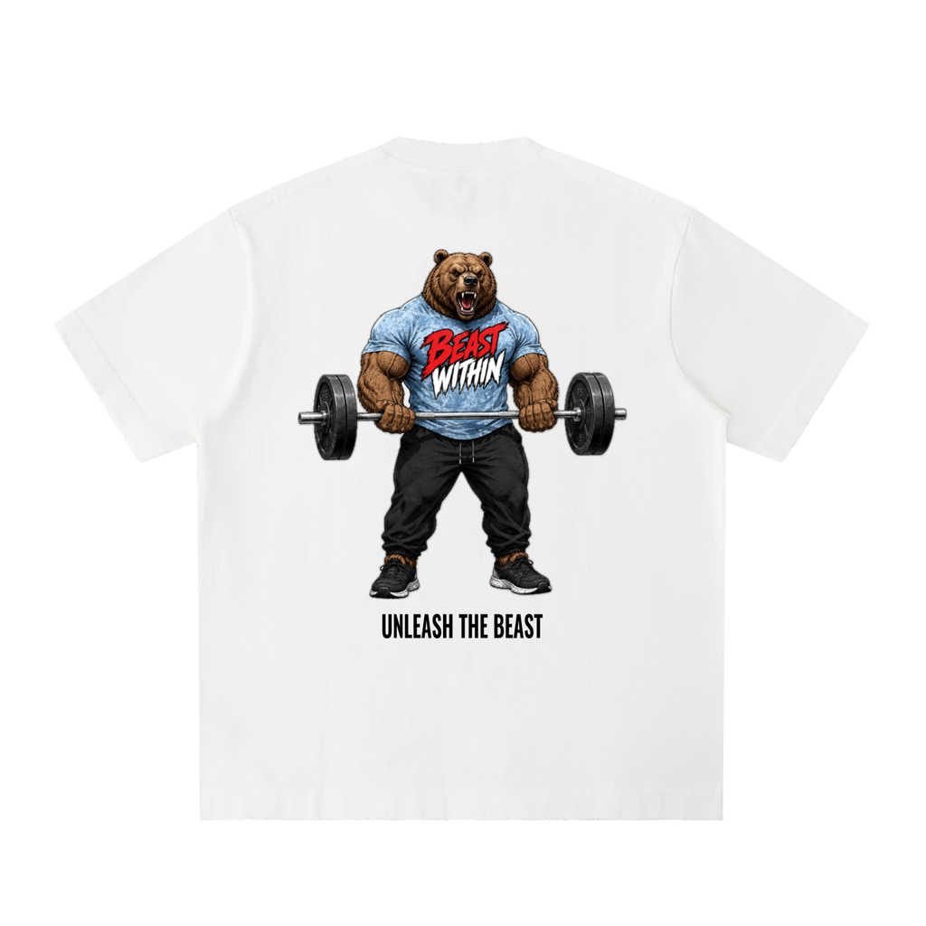 Heavyweight Frayed T-Shirt - Curling