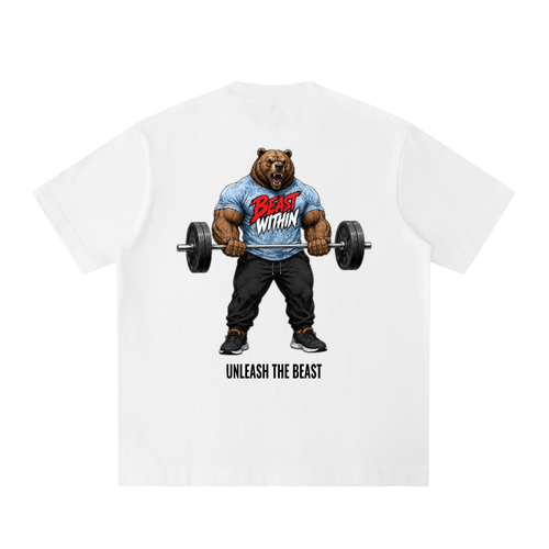 Heavyweight Frayed T-Shirt - Curling