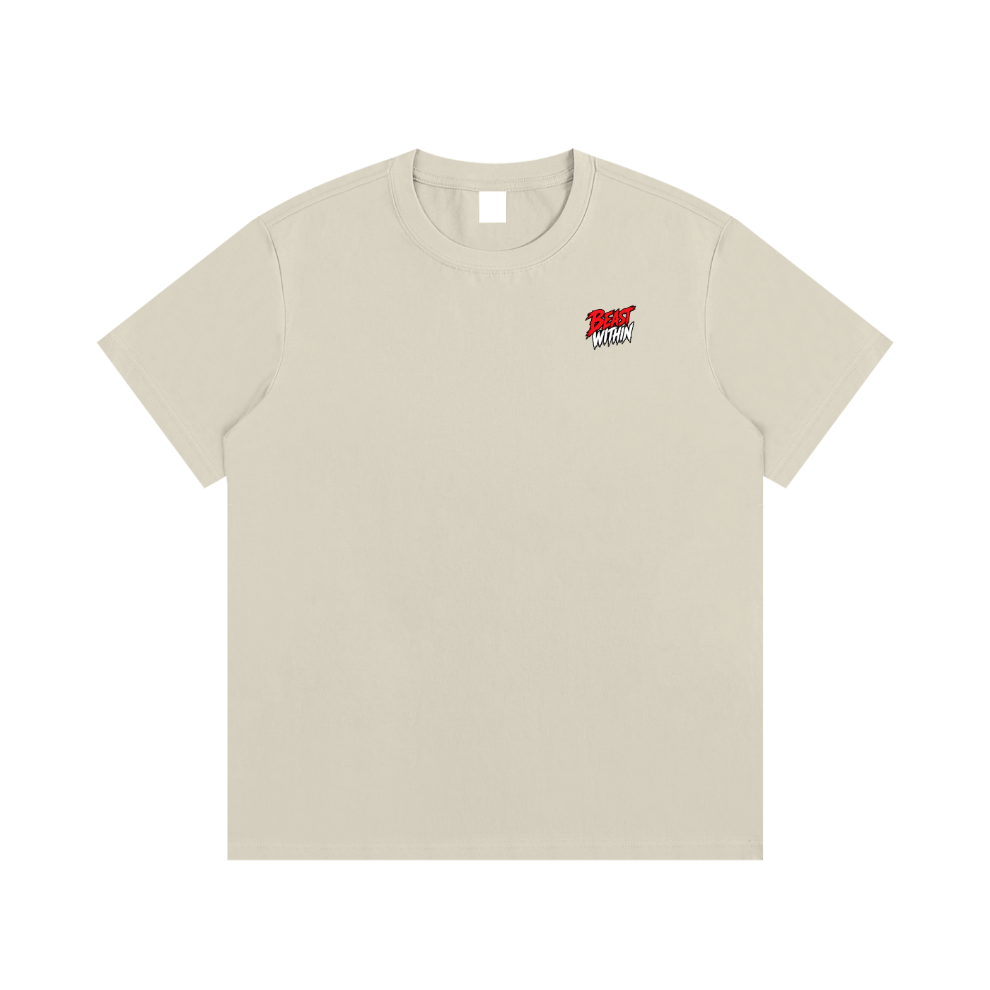 Solid Cotton T-Shirt - Chest Logo