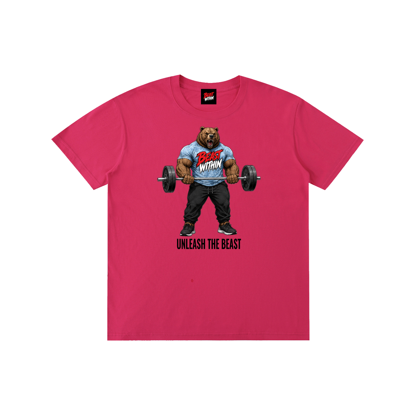 Curling Trenbear Cotton Tee