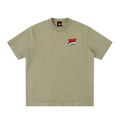Heavyweight Frayed T-Shirt - Curling