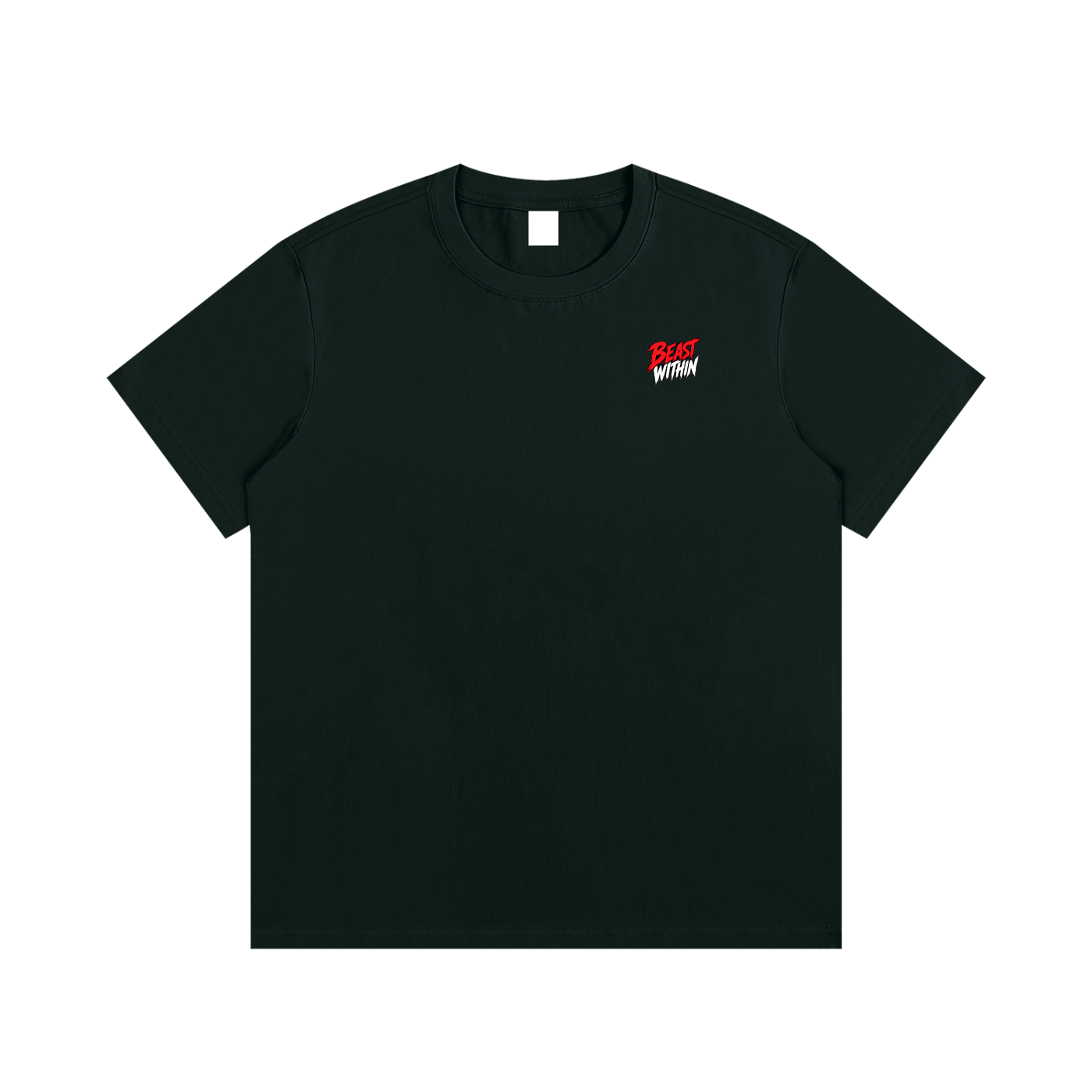 Solid Cotton T-Shirt - Chest Logo