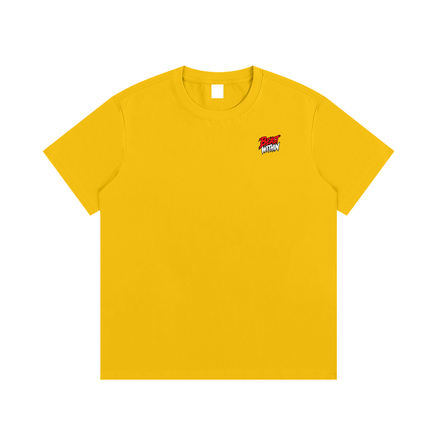 Solid Cotton T-Shirt - Chest Logo