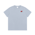 Solid Cotton T-Shirt - Chest Logo