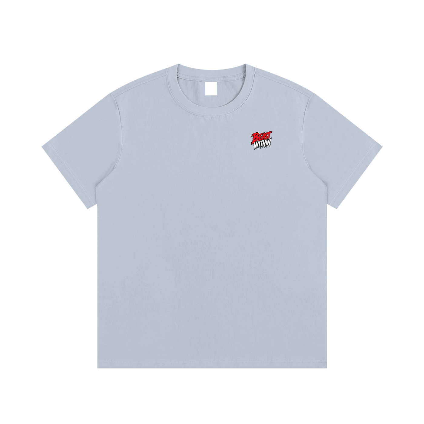 Solid Cotton T-Shirt - Chest Logo
