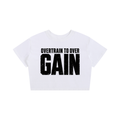 Women's Overgain Cropped Tee