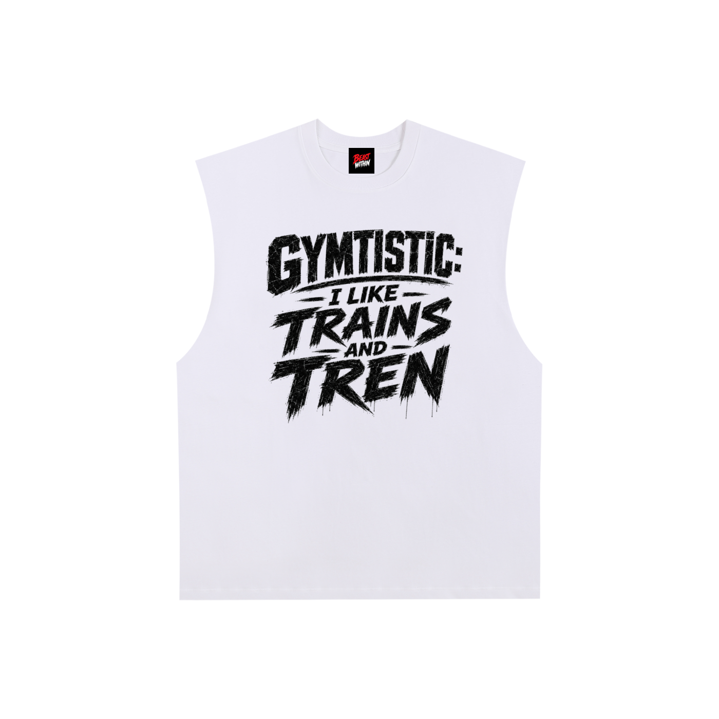 Raw Edge Cotton Tank