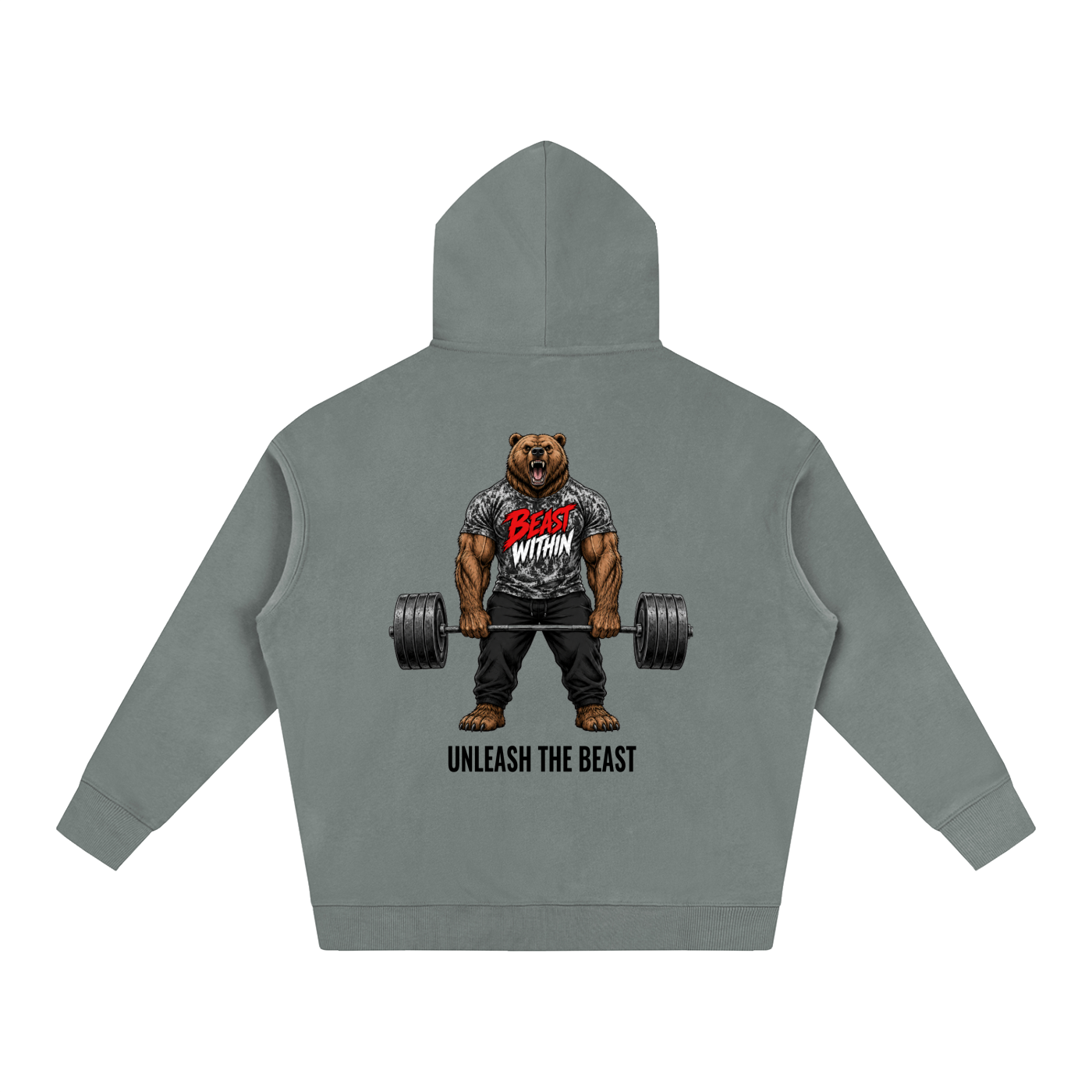 Oversize Fleeced Hoodie - Deadlift
