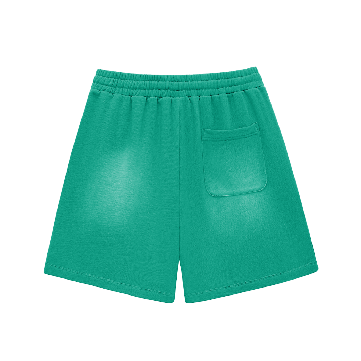 Branded Cotton Shorts - Raw Edge