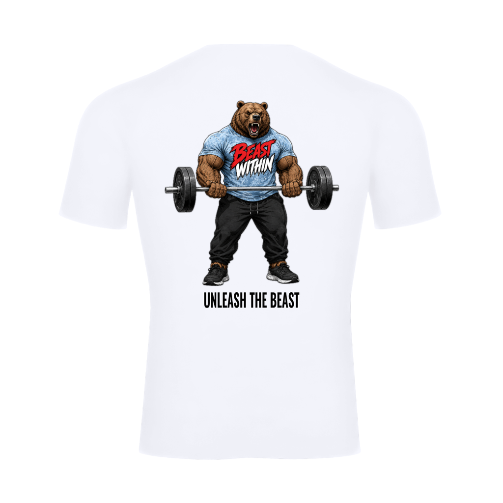 Deadlifting Trenbear Performance Tee
