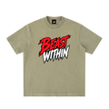 Vintage Washed Beast Within Graphic Tee