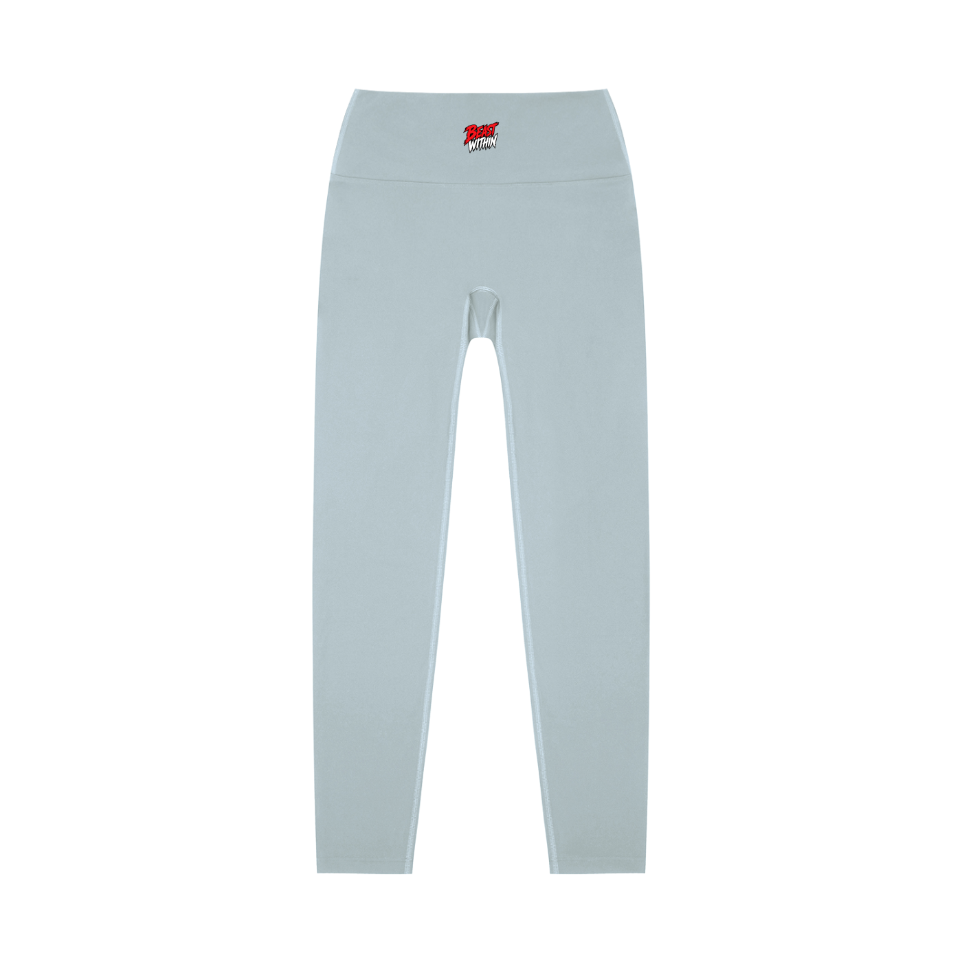 Branded High-Waisted Yoga Leggings