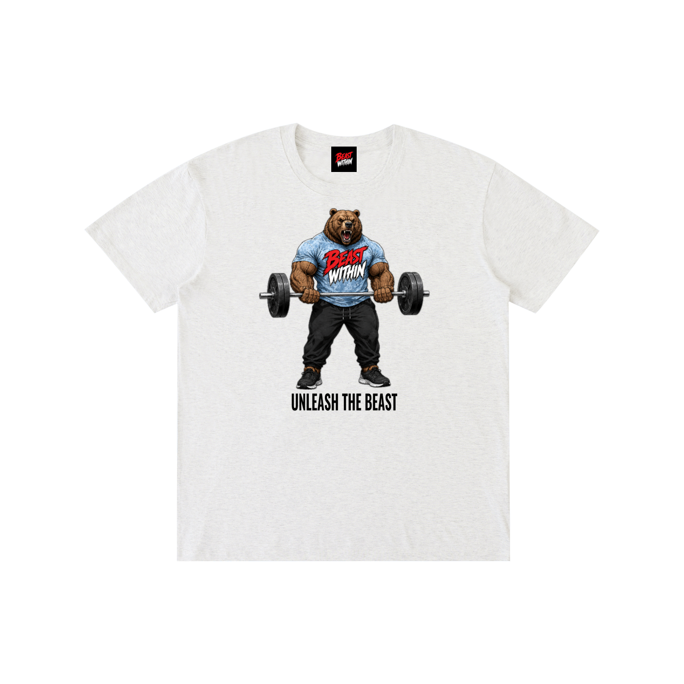 Curling Trenbear Cotton Tee