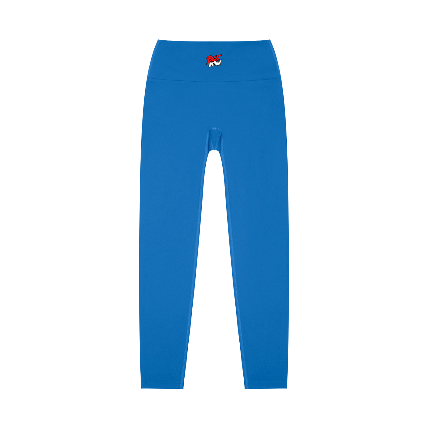 Branded High-Waisted Yoga Leggings