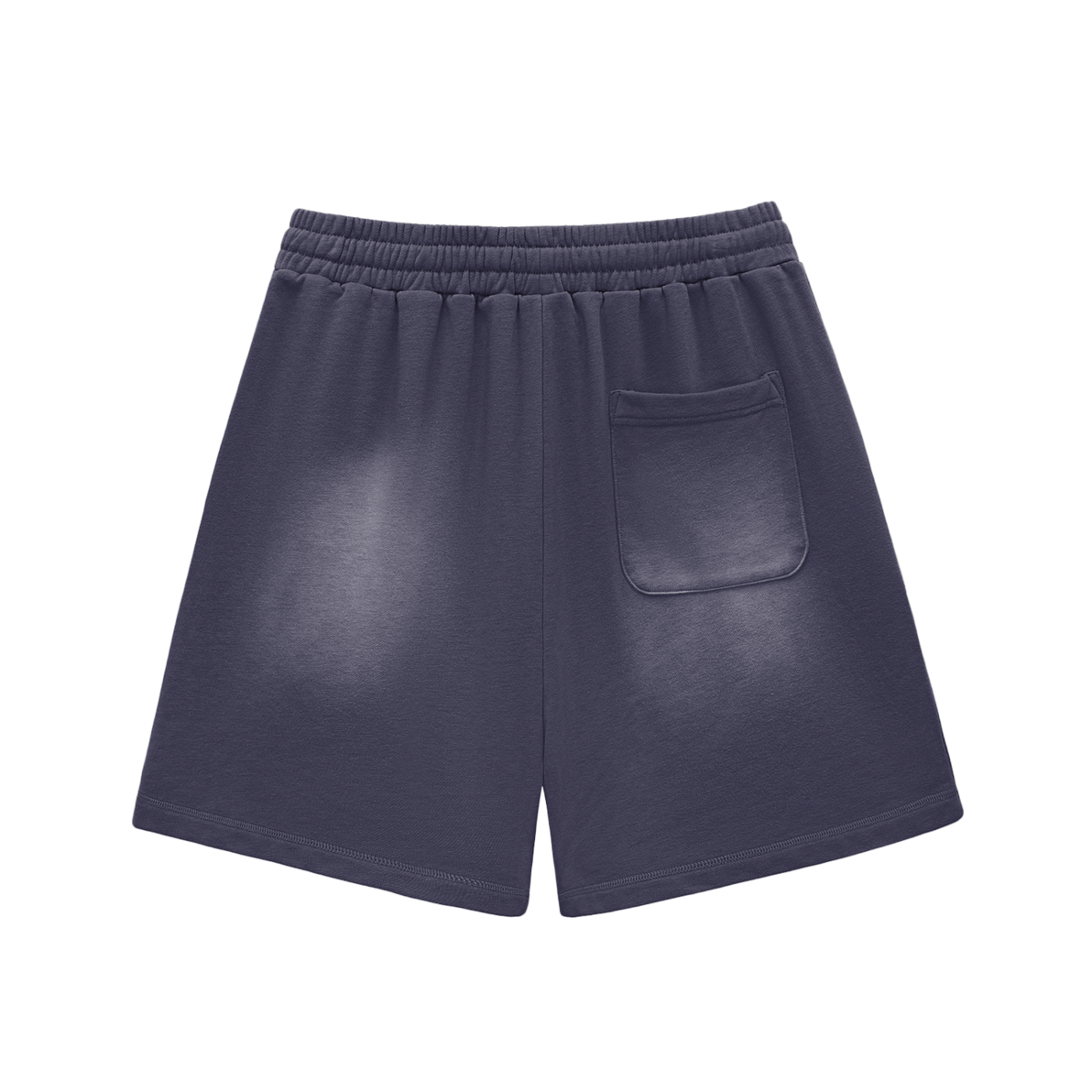 Branded Cotton Shorts - Raw Edge