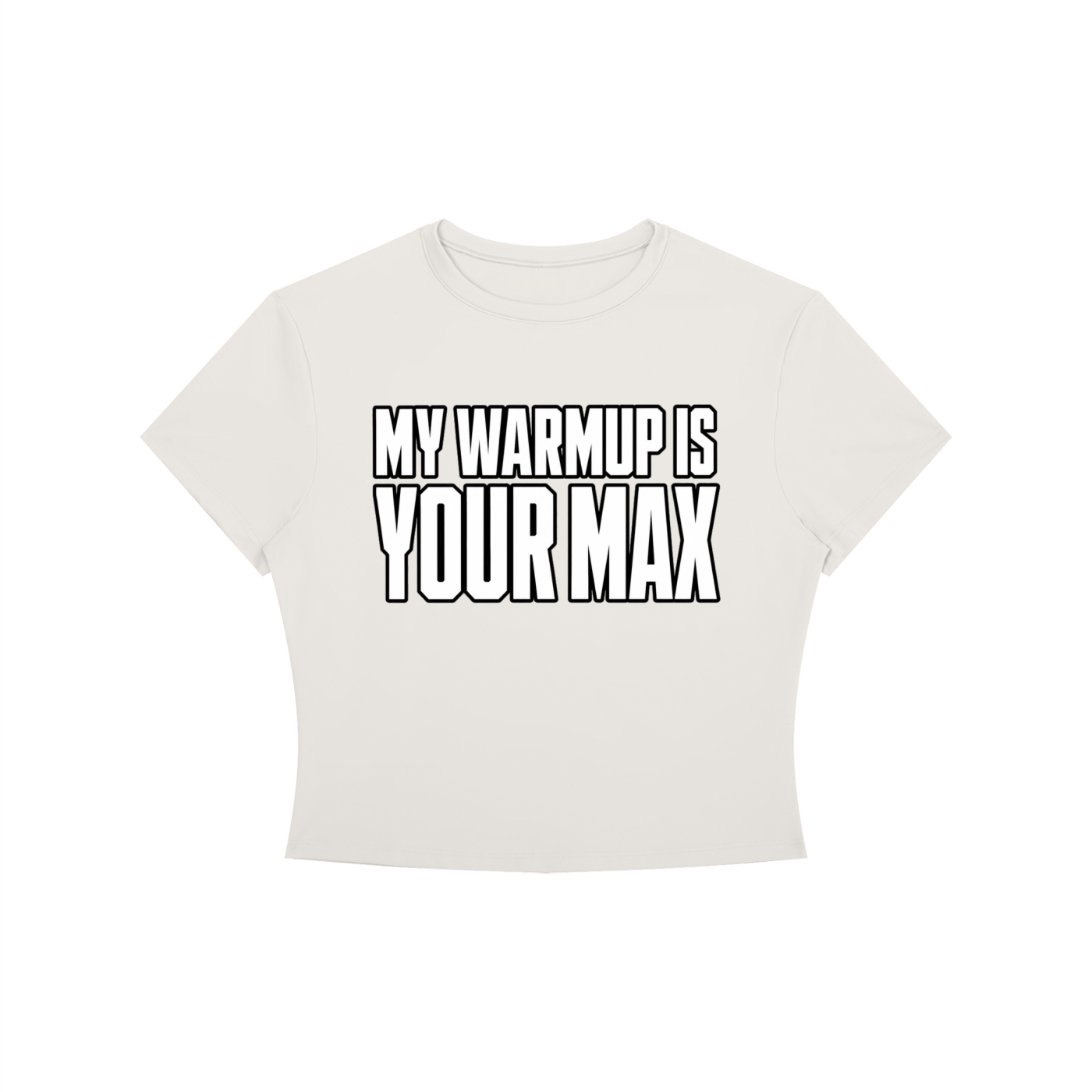 Women's Warmup Cropped Tee