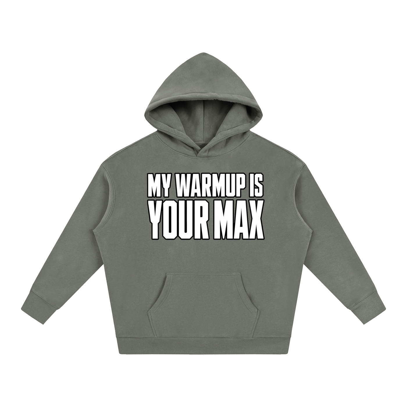 My Warmup Pump Cover Hoodie