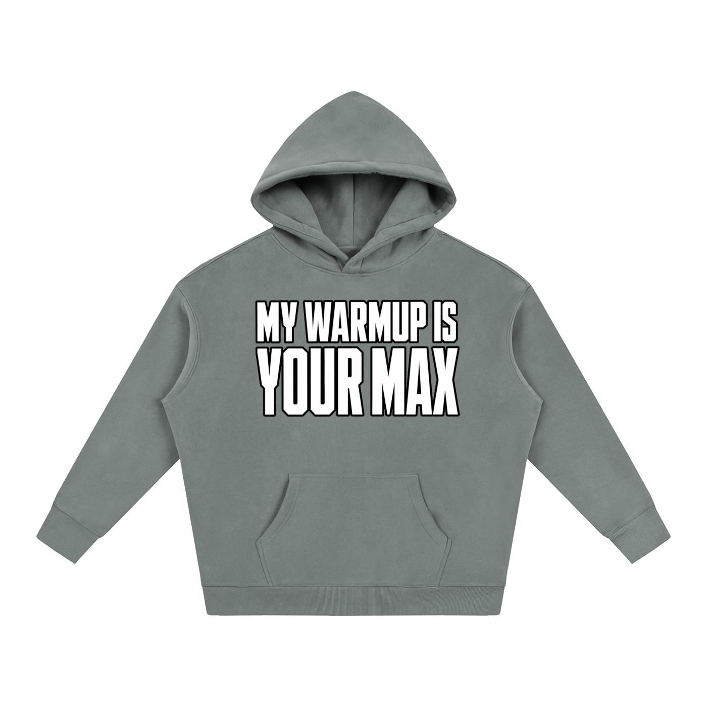 My Warmup Pump Cover Hoodie