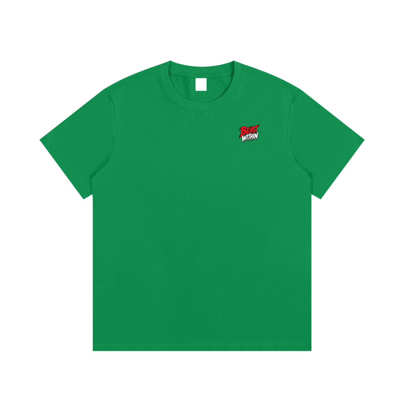 Solid Cotton T-Shirt - Chest Logo