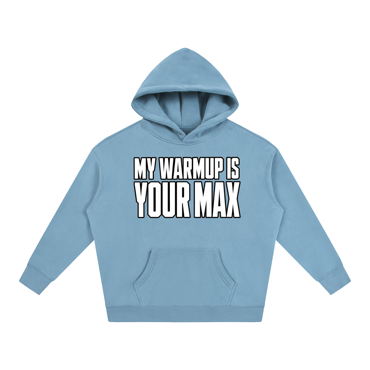 My Warmup Pump Cover Hoodie