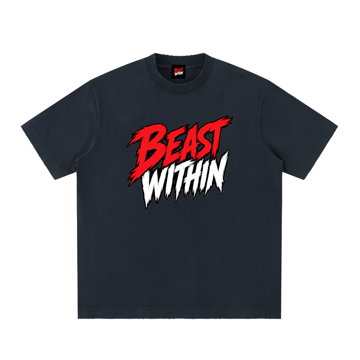 Vintage Washed Beast Within Graphic Tee