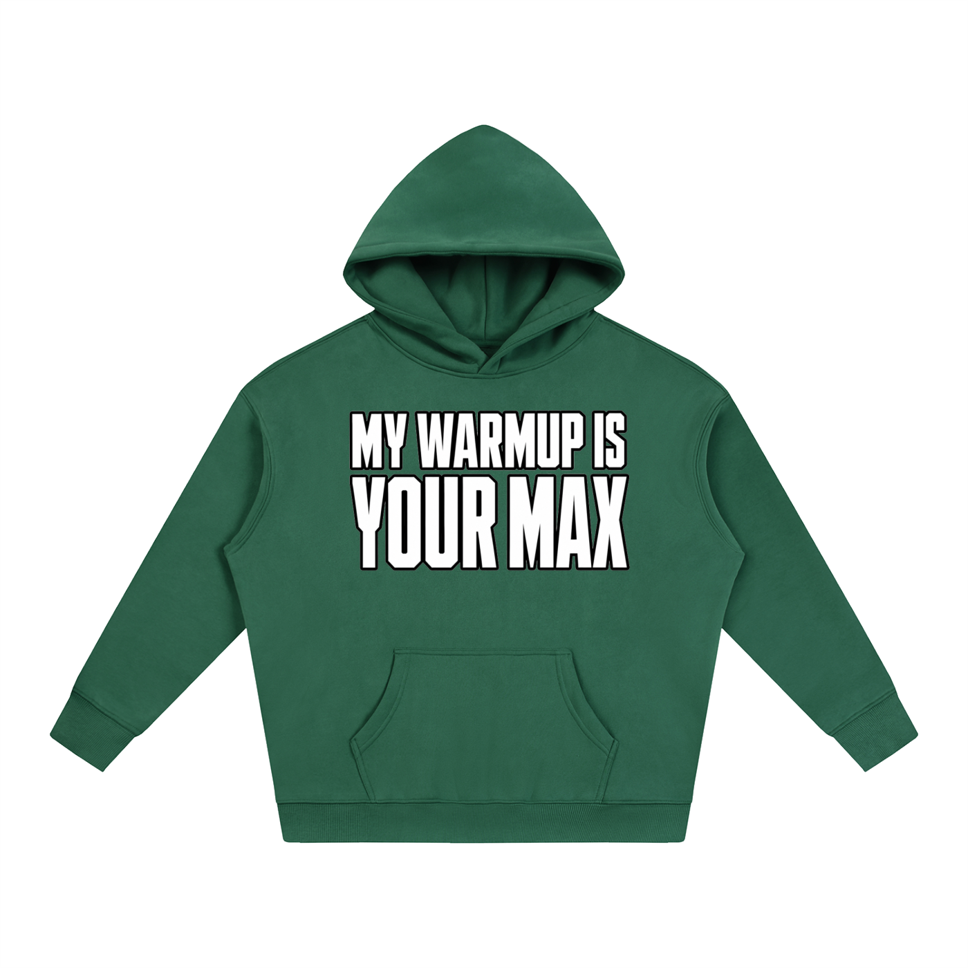 My Warmup Pump Cover Hoodie