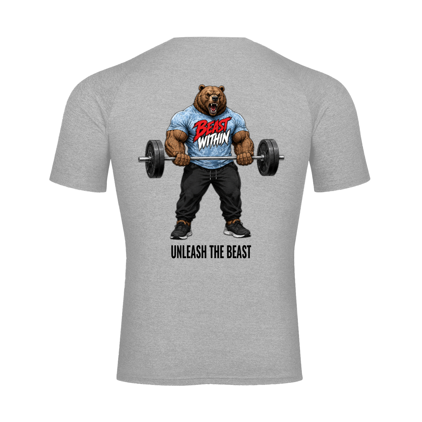 Deadlifting Trenbear Performance Tee
