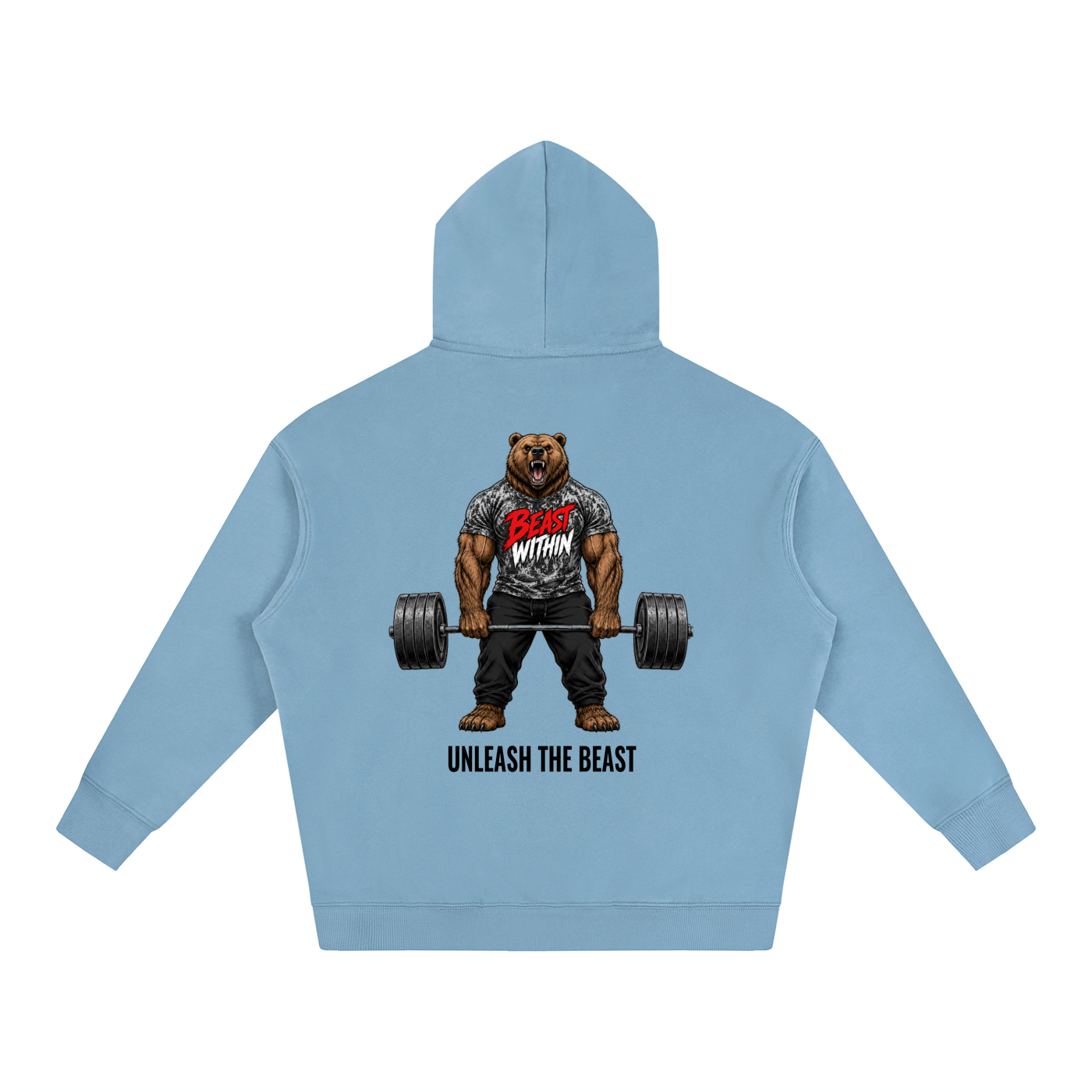 Oversize Fleeced Hoodie - Deadlift